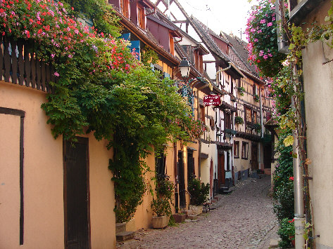 Eguisheim: rue du rempart